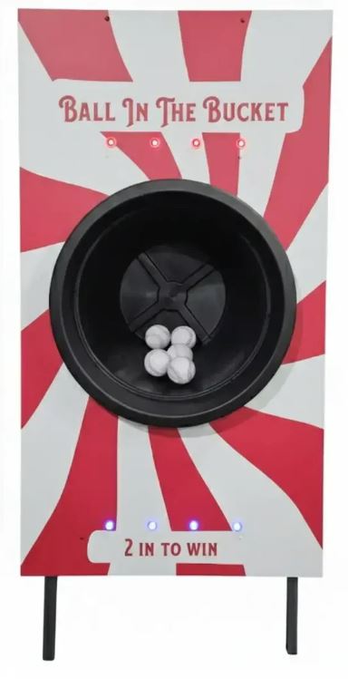 Carnival Game - Ball in the Bucket